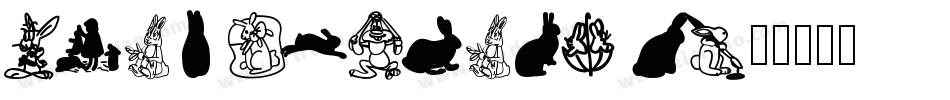Xmas Clipart 2字体转换